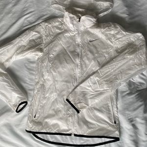 White Nike golf jacket